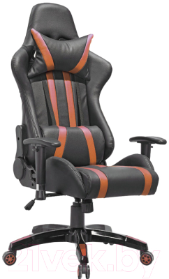 Кресло геймерское Седия Gamer Eco (черный/оранжевый)