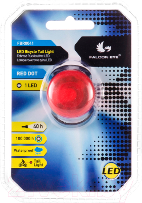 Фонарь для велосипеда Mactronic Falcon Eye Red Dot FBR0041 (задний)