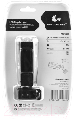 Фонарь для велосипеда Mactronic Falcon Eye Nex WN FBF0041 (передний)