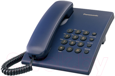 Проводной телефон Panasonic KX-TS2350CAC (синий)