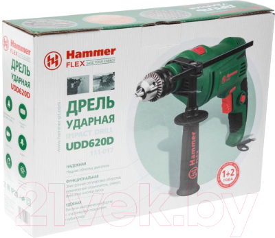 Дрель Hammer Flex UDD620D