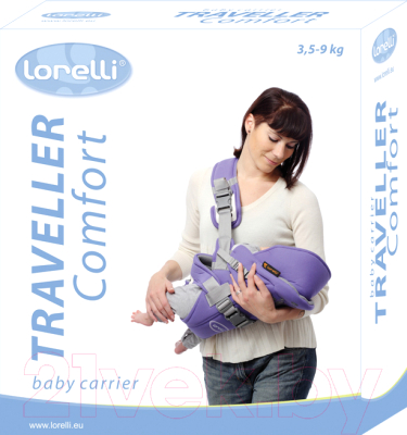 Эрго-рюкзак Lorelli Traveller Comfort Black (10010070006)