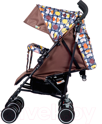 Детская прогулочная коляска Babyhit Twicey (коричневый)