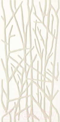Плитка Ceramika Paradyz Adilio Bianco Struktura Tree Decor (295x595)