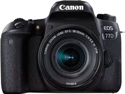 Зеркальный фотоаппарат Canon EOS 77D Kit 18-135mm IS USM (1892C024AA)