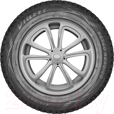 Зимняя шина Viatti Bosco Nordico V-523 235/55R18 100T (шипы)