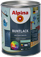 

Эмаль Alpina, Buntlack. База 3