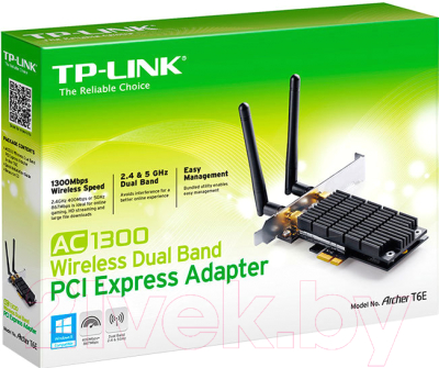 Wi-Fi-адаптер TP-Link Archer T6E