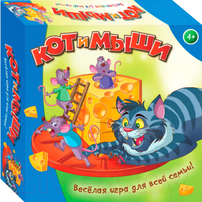 Настольная игра Mazari Кошки-мышки / М-707-38