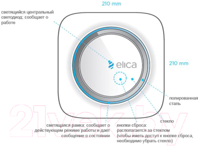 Очиститель воздуха Elica Snap WI-FI (белый)
