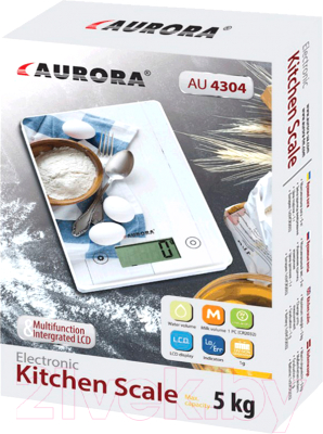 Кухонные весы Aurora AU4304