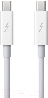 Кабель Apple Thunderbolt cable MC913ZM/A (2м, белый)