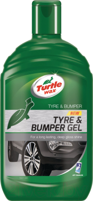 Очиститель бампера и шин Turtle Wax Green Line Tyre & Bumper Gel / FG7637 (500мл)