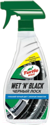 Полироль для шин Turtle Wax Черный лоск Wet N Black / FG6520 (500мл)