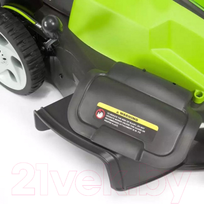 Газонокосилка электрическая Greenworks G40LM45 (2500107)