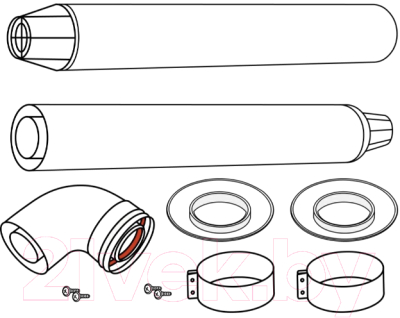 Дымоход для котла Ariston 3318000
