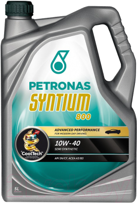 Моторное масло Petronas Syntium 800 10W40 70141M12EU/18035019 (5л)