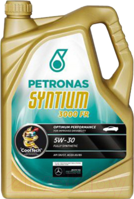 Моторное масло Petronas Syntium 3000 FR 5W30 70260M12EU/18075019 (5л)