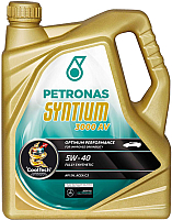 Моторное масло Petronas Syntium 3000 AV 5W40 70179M12EU/18285019 (5л) - 