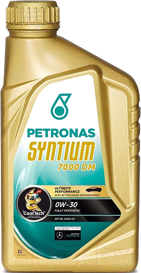 Моторное масло Petronas Syntium 7000 DM 0W30 18341619/18341619 (1л)