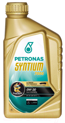 Моторное масло Petronas Syntium 7000 0W20 / 18361619 (1л)