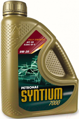 Моторное масло Petronas Syntium 7000 0W20 / 18365019 (5л)