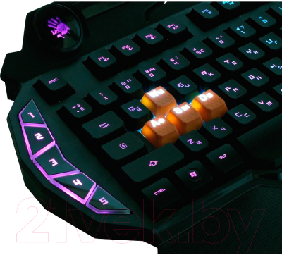 Клавиатура A4Tech Bloody B314 (черный)