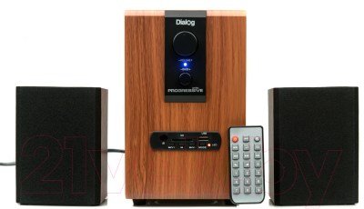 Мультимедиа акустика Dialog AP-150 (коричневый)