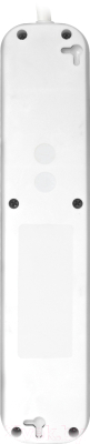 Удлинитель Defender E518 / 99229 (1.8м, 5 розеток, белый)