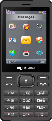 Мобильный телефон Micromax X907 (серый)
