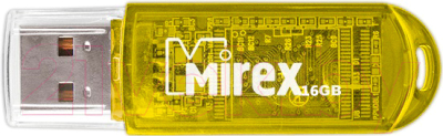 Usb flash накопитель Mirex Elf Yellow 16GB (13600-FMUYEL16)