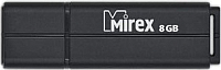 Usb flash накопитель Mirex Line Black 8GB (13600-FMULBK08) - 