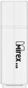 Usb flash накопитель Mirex Line White 8GB (13600-FMULWH08)
