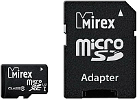 Карта памяти Mirex microSDXC UHS-I (Class 10) 128GB + адаптер (13613-AD10S128) - 