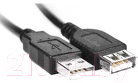Удлинитель кабеля Mirex 13700-AMAF18BK (1.8м)
