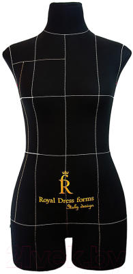Манекен портновский Royal Dress Forms Monica (черный, размер 50)