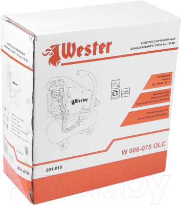Воздушный компрессор Wester W 006-075 OLC