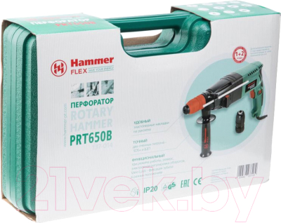Перфоратор Hammer Flex PRT650В