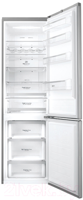 Холодильник с морозильником LG GW-B499SMFZ