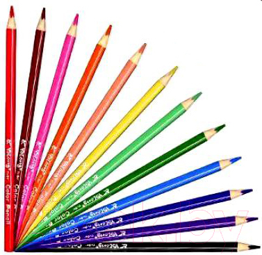 Набор цветных карандашей Yalong YL 815036-12