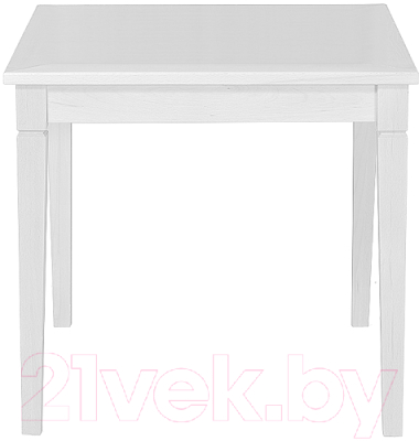 Обеденный стол Alesan Акс 80x80 (эмаль белая)