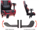 Миниатюра изображения товара Кресло геймерское DXRacer OH/RV131/N