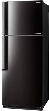 Холодильник с морозильником Sharp SJ-XE35PM-BK