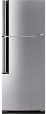Холодильник с морозильником Sharp SJ-XE35PM-SL