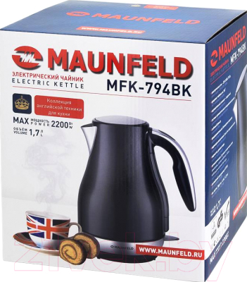 Электрочайник Maunfeld MFK-794BK (черный)