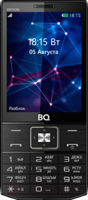 Мобильный телефон BQ Option BQ-3201 (черный)