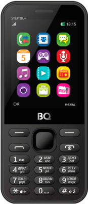 Мобильный телефон BQ Step XL+ BQ-2831 (черный)