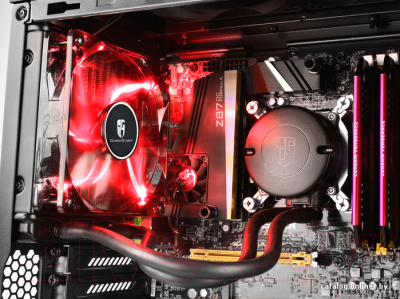 Кулер для процессора Deepcool Maelstrom 120T RD (DP-GS-H12RL-MS120T-RED)