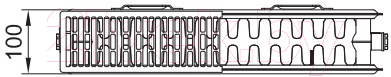 Радиатор стальной Kermi Therm X2 Profil-Kompakt FKO Тип 22 200x1000 / FKO220201001NXK
