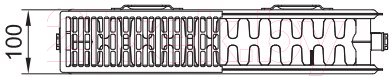 Радиатор стальной Kermi Therm X2 Profil-Kompakt FKO Тип 22 300x800